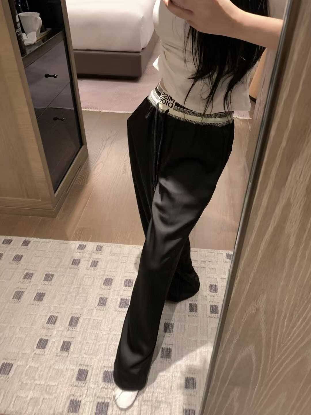Miss Dior Logo Track Pants
