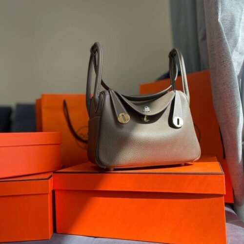 Hermès Mini Lindy Bag Grey