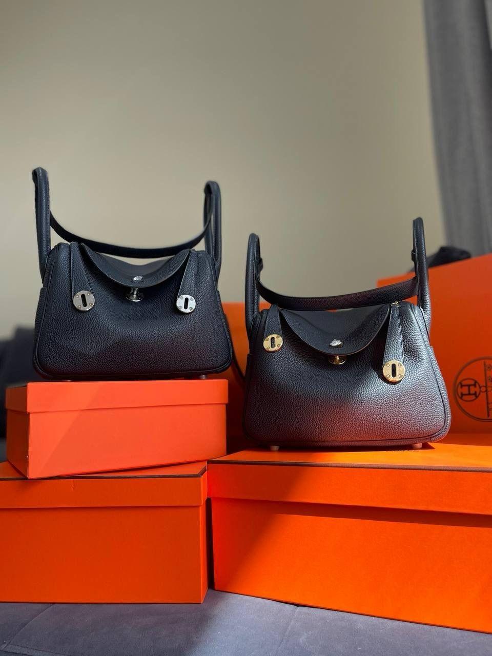 Hermès Mini Lindy Bag Black