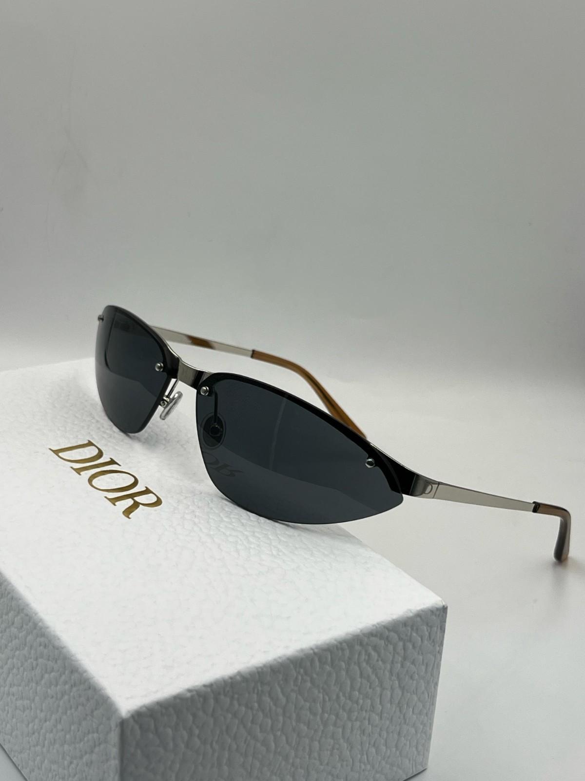 dior vintage faster Y2K sunglasses black