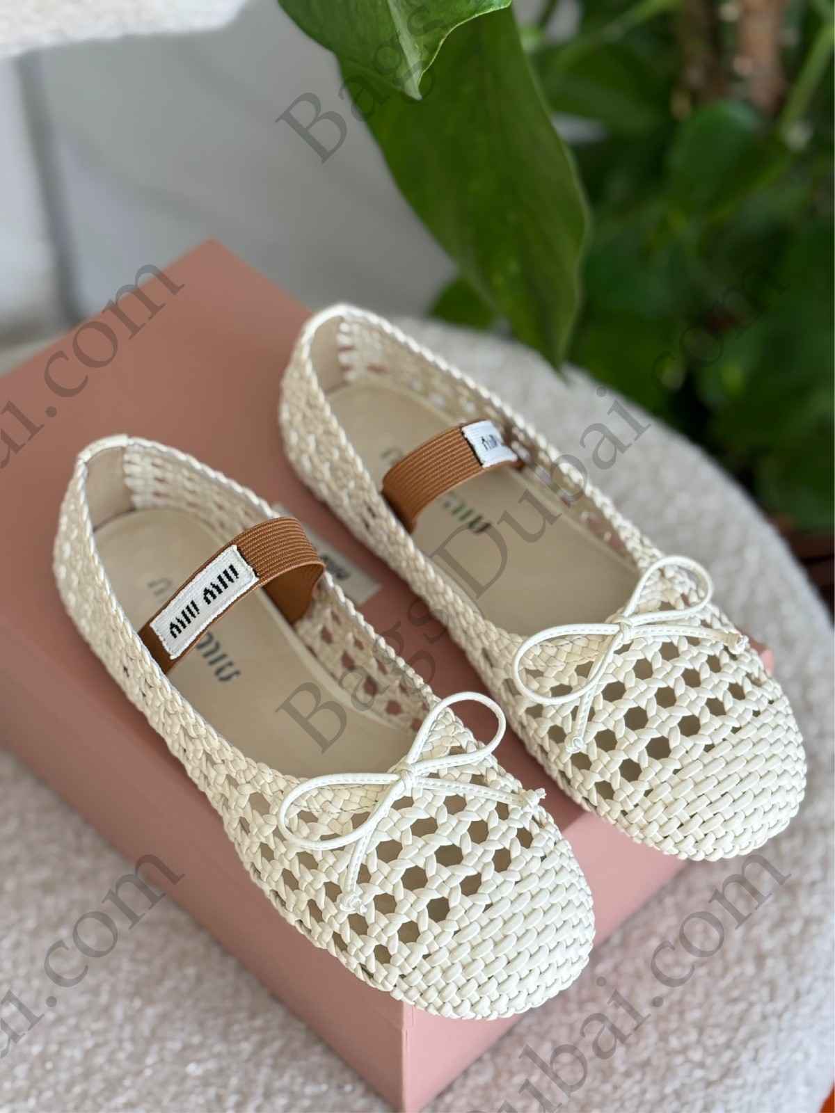 Miu Miu Ballerinas Flats White