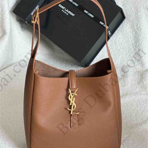 YSL Le 5 à 7 Supple Shoulder Bag Brown