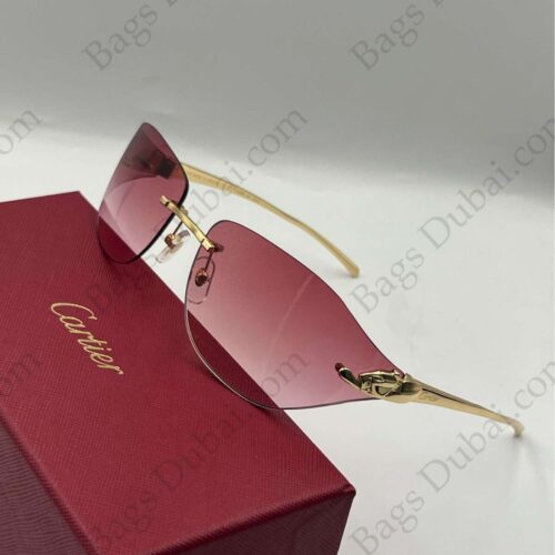 Panthère De Cartier Sunglasses Pink