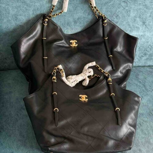 Chanel Maxi Shopping Bag Black