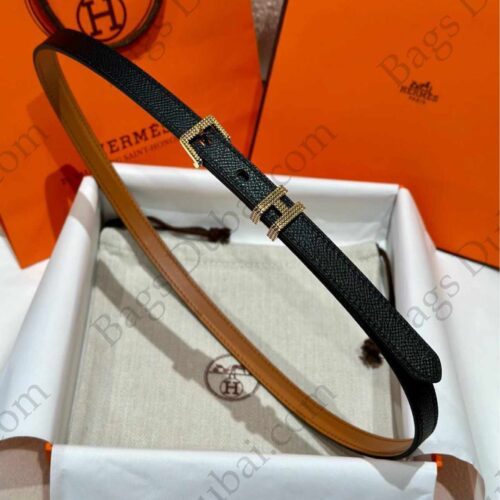 Hermes Pop H Belt Black