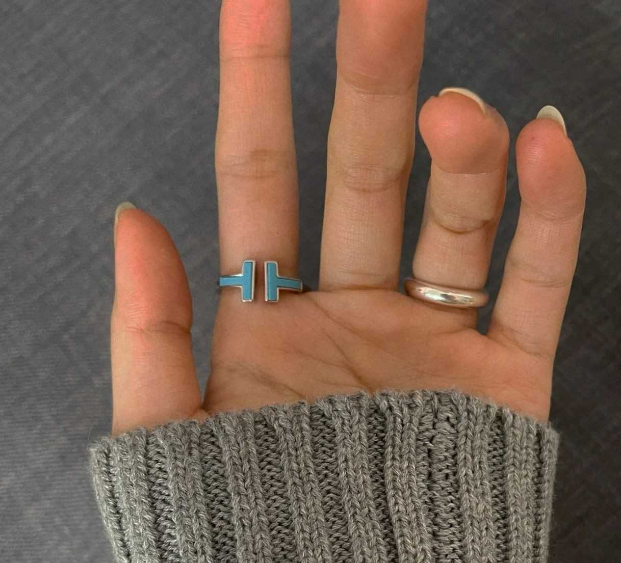 Tiffany & Co. T Wire Turquoise Ring