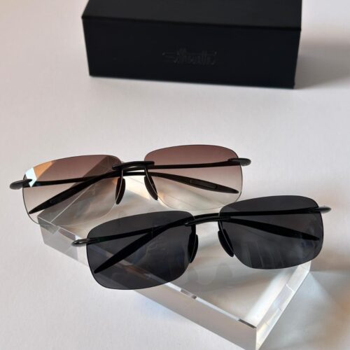 Maui Jim Polarized Rimless Sunglasses