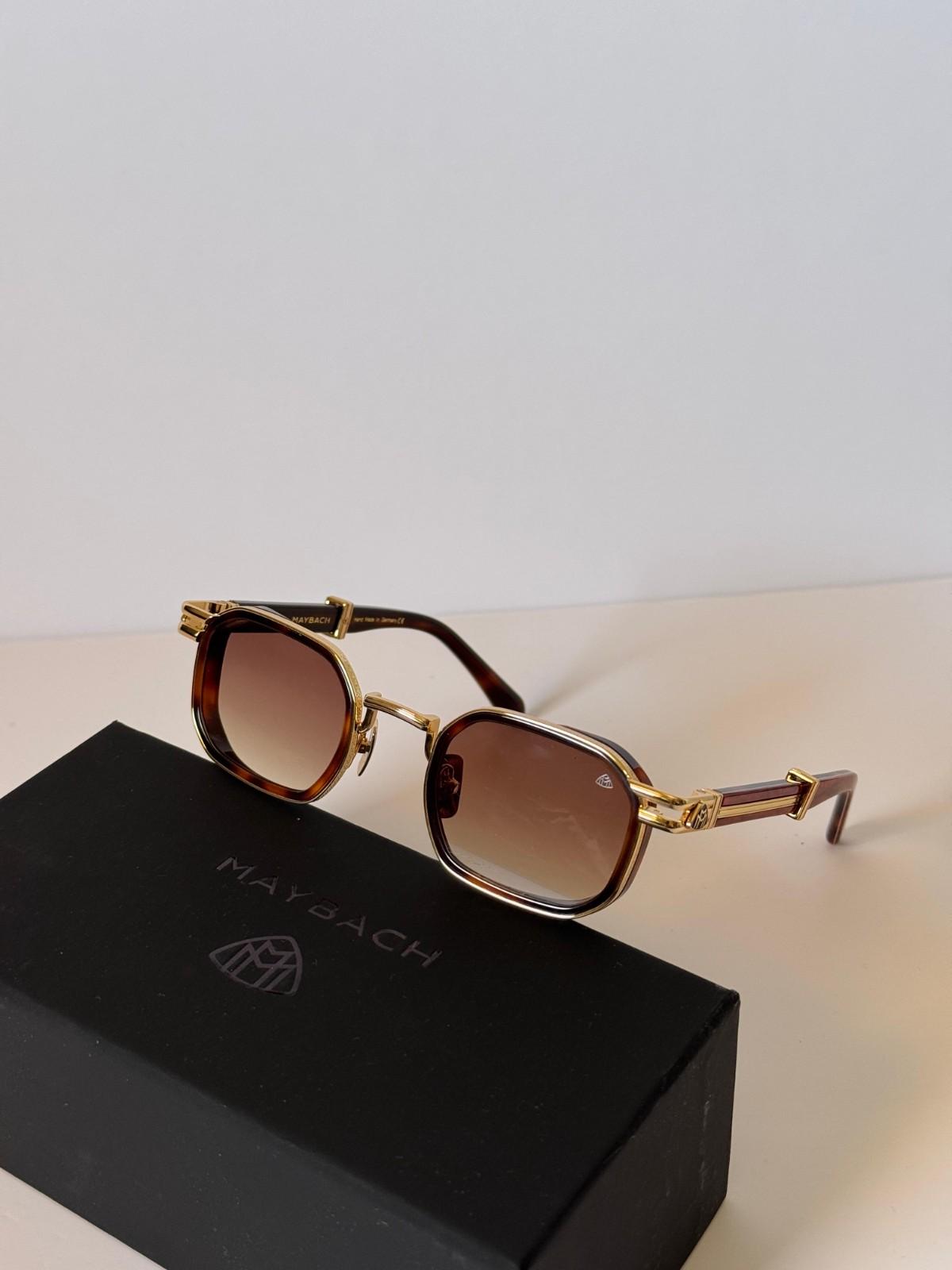 Maybach Handcrafted Eyewear Sunglasses Orange