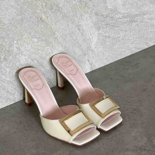 Roger Vivier Trompette Mules Pink