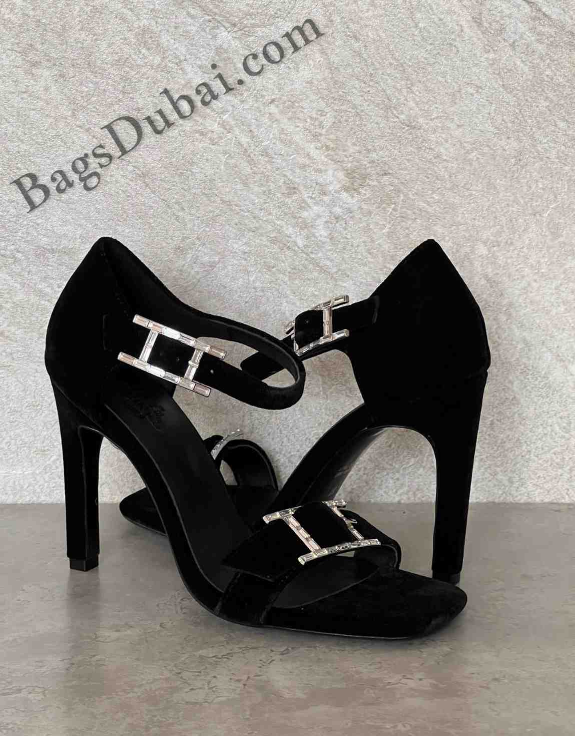 Hermes Heels Judy 105 Sandals Black