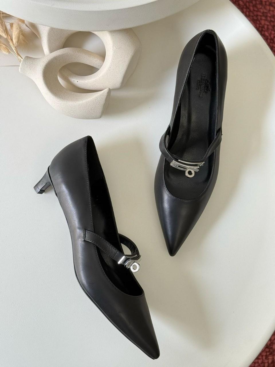 Hermes Kiara 40 Pump Black