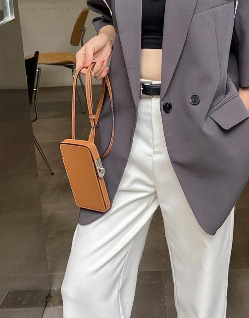 Hermes Hac a Box Phone Case Brown