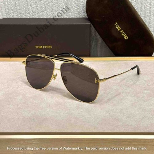 Tom Ford Eyewear Brady Sunglasses Golden