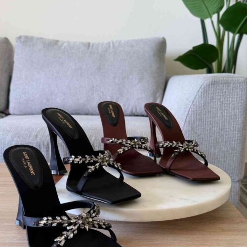 SAINT LAURENT Liz 110 Mule