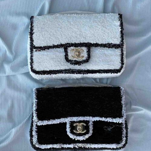 Chanel Sequin Flap Bag