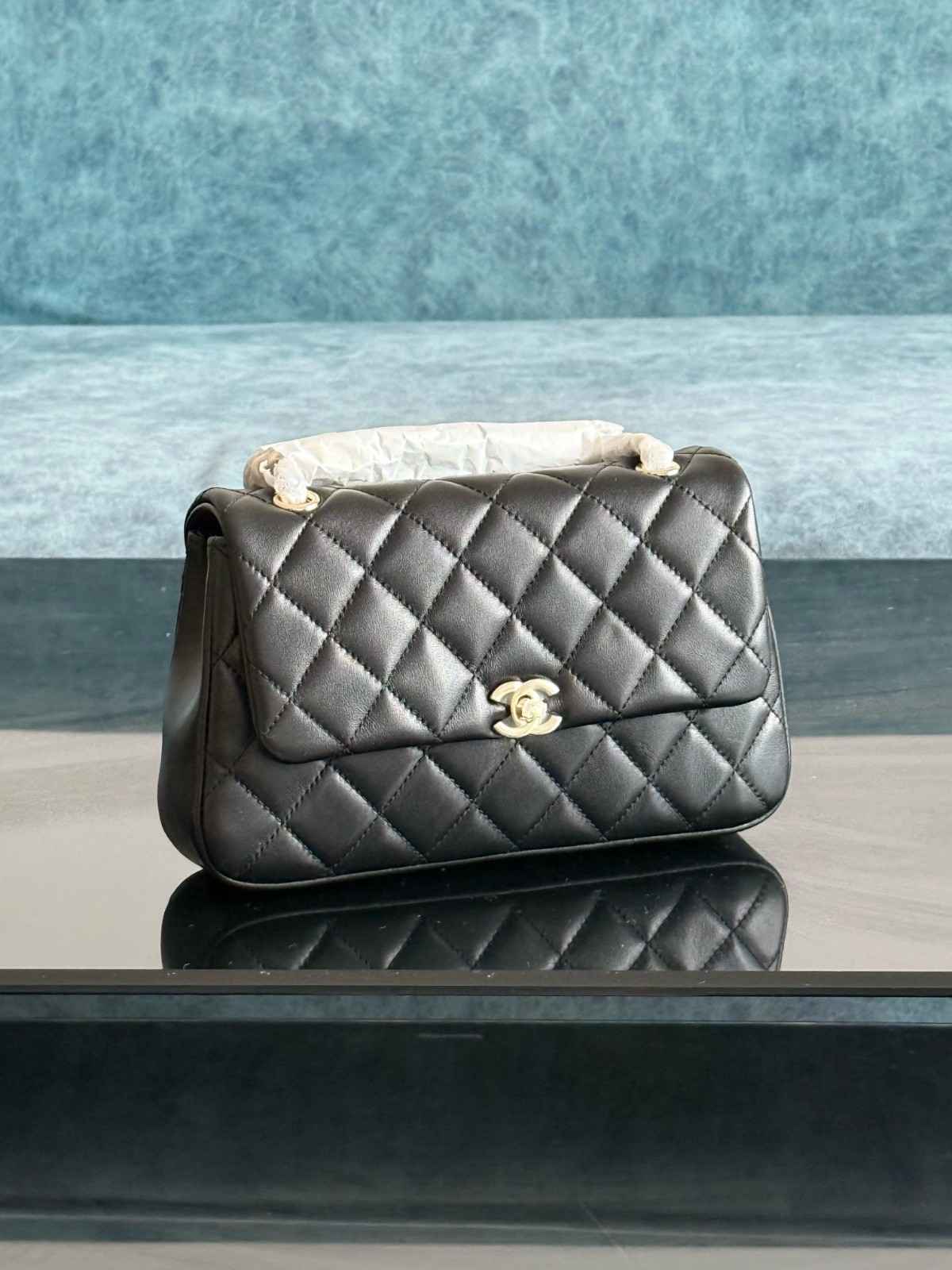 Chanel Coco Handle Bag Black