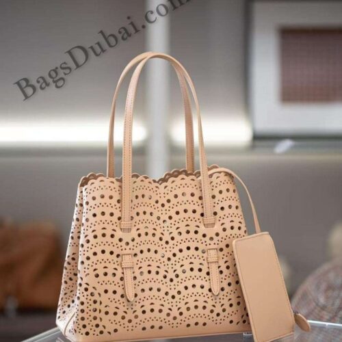 Alaïa Mina 20 Bag Brown