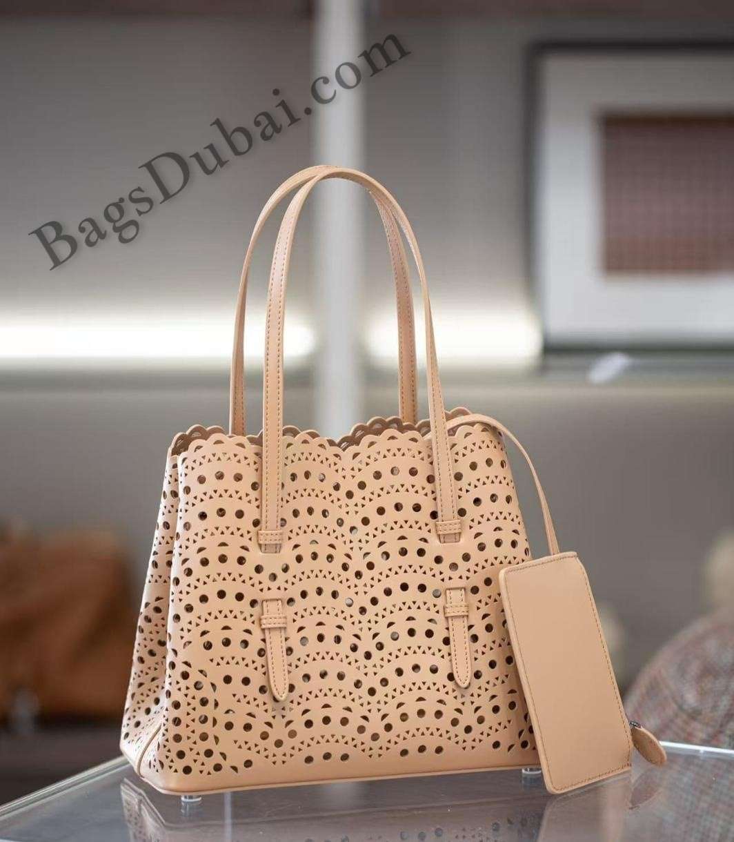 Alaïa Mina 20 Bag Brown