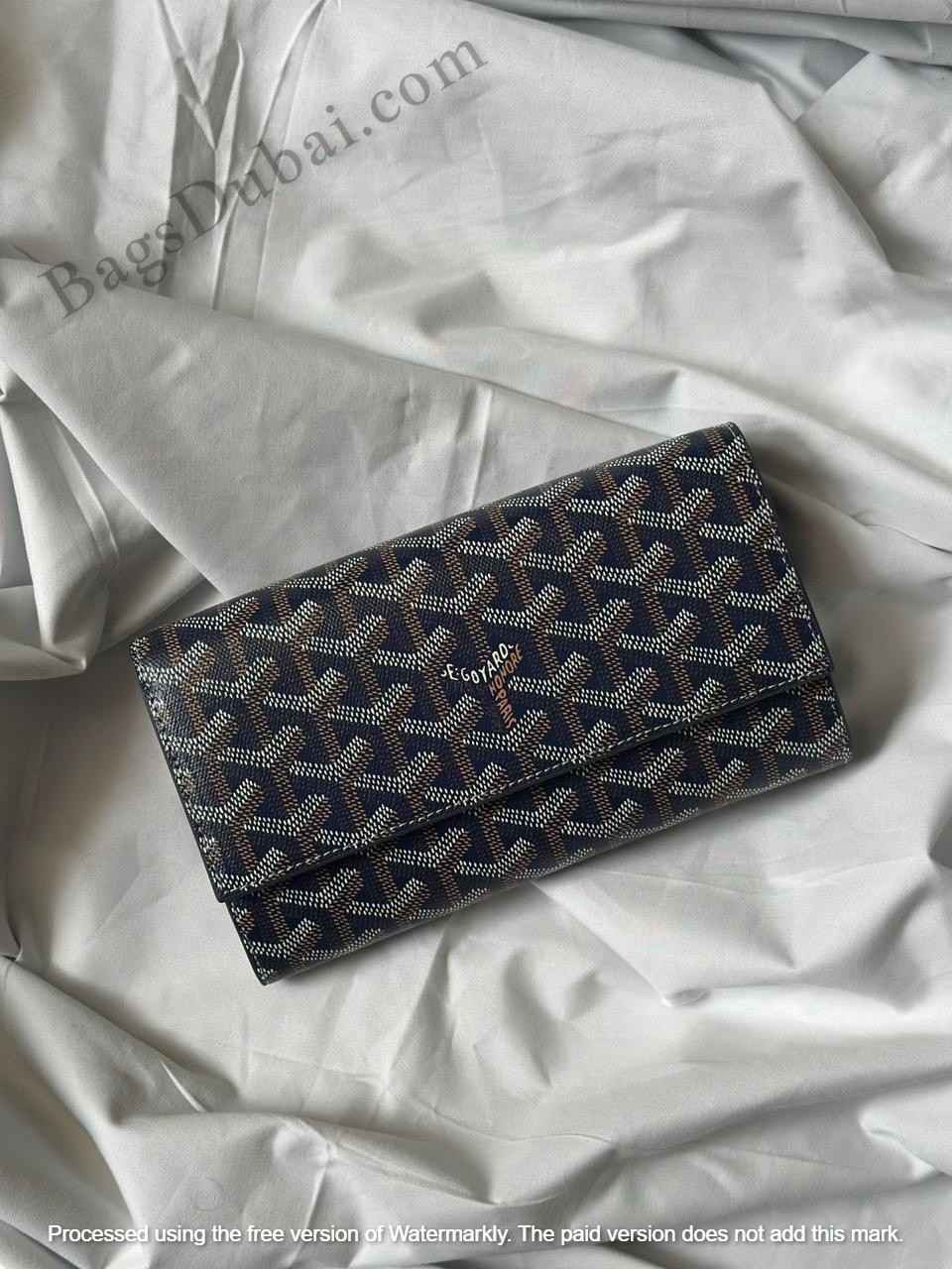 Goyard Wallet Varenne Continental Purple