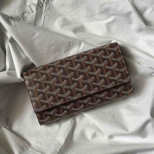 Goyard Wallet Varenne Continental Brown