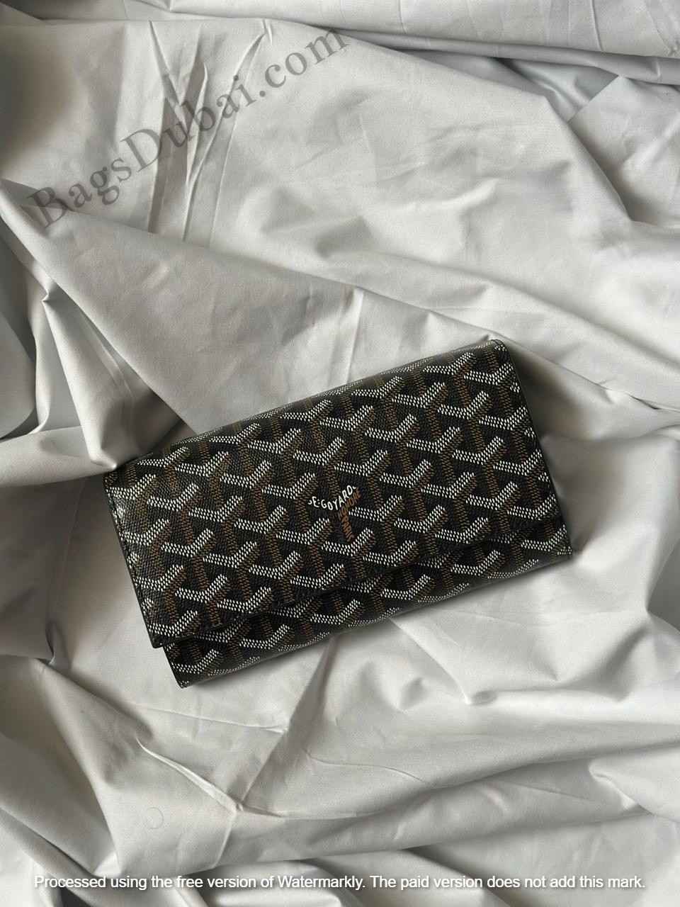 Goyard Wallet Varenne Continental Black