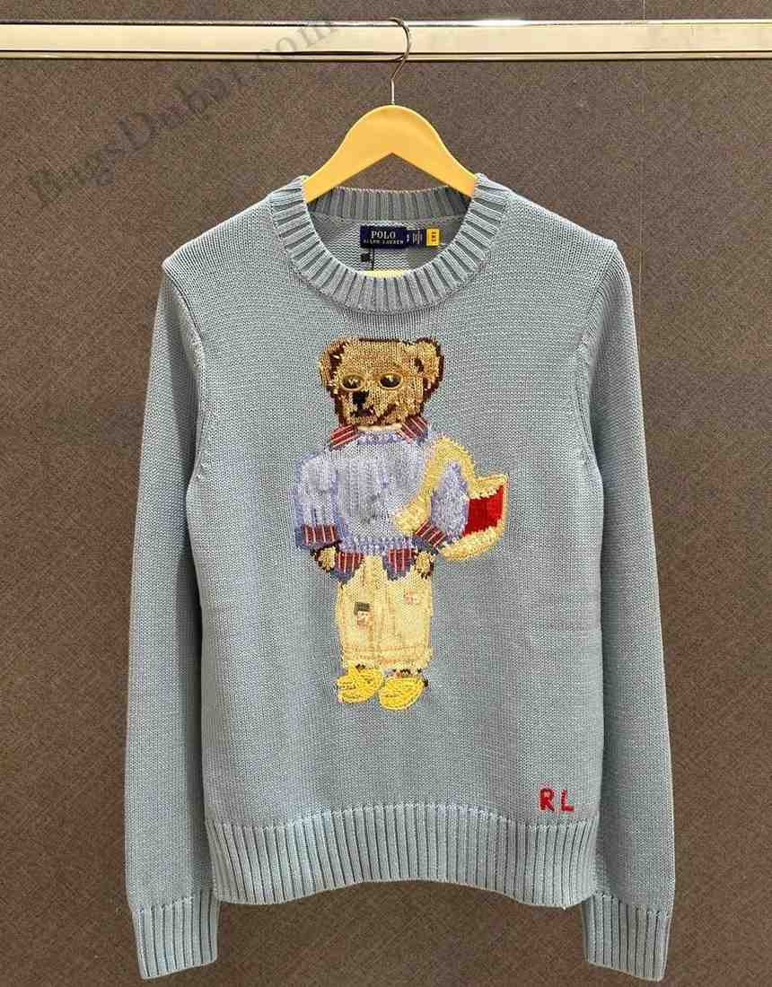 Polo Ralph Lauren Bear Sweater Blue