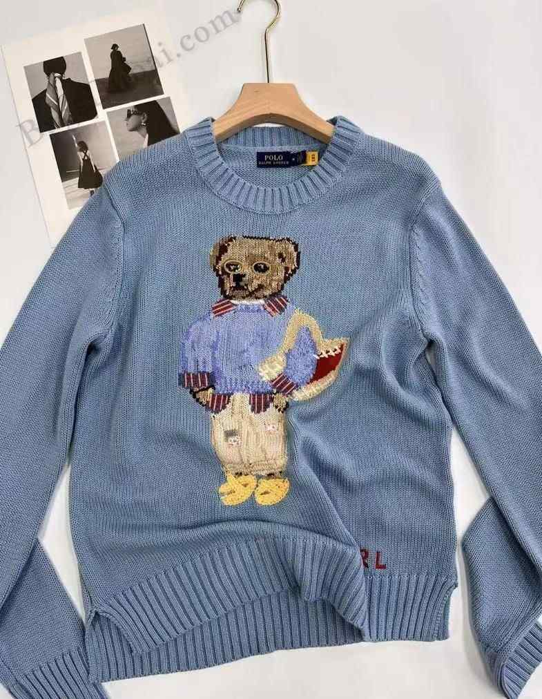 Polo Ralph Lauren Bear Sweater Blue