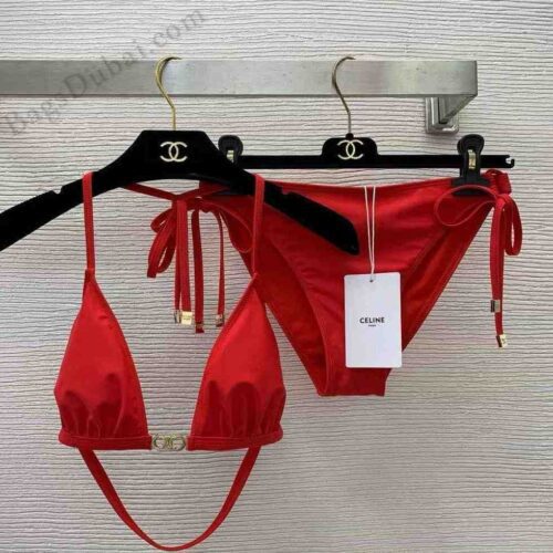 Celine Bikini Swimsuit Red