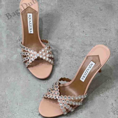 Aquazzura Tequila Sandals Pink