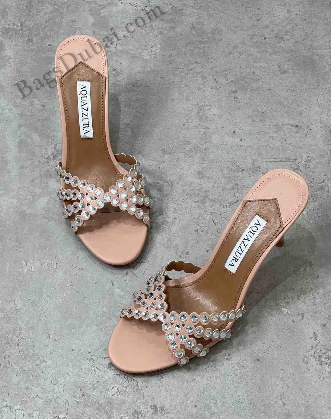 Aquazzura Tequila Sandals Pink