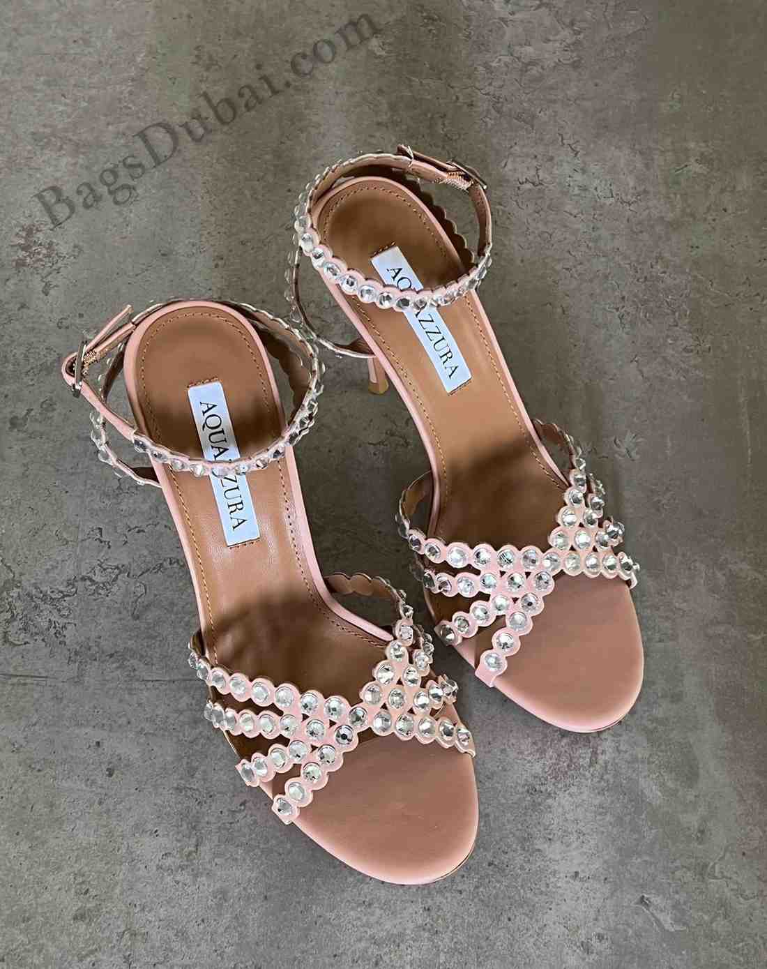 Aquazzura Tequila Sandals Pink