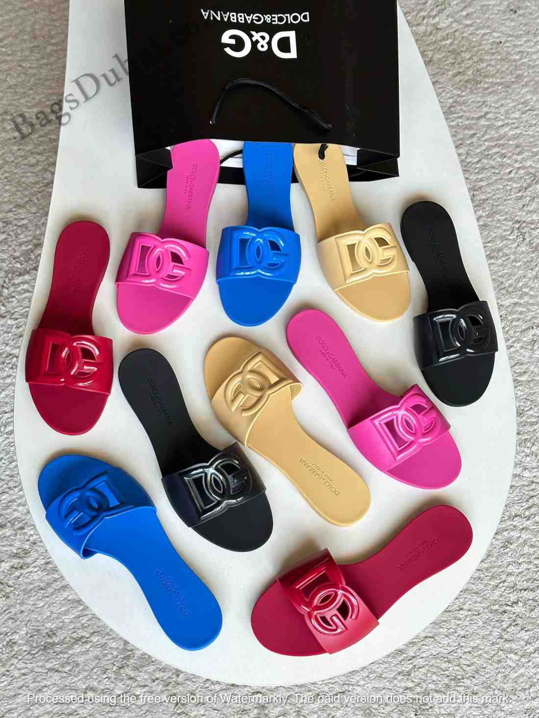 Dolce & Gabbana Sandals Rubber Beachwear