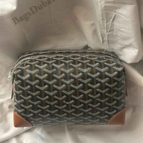 Goyard Toiletry Bag Bowling 25 Grey