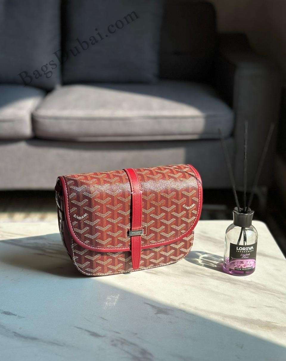 Goyard Bag Belvedere PM red