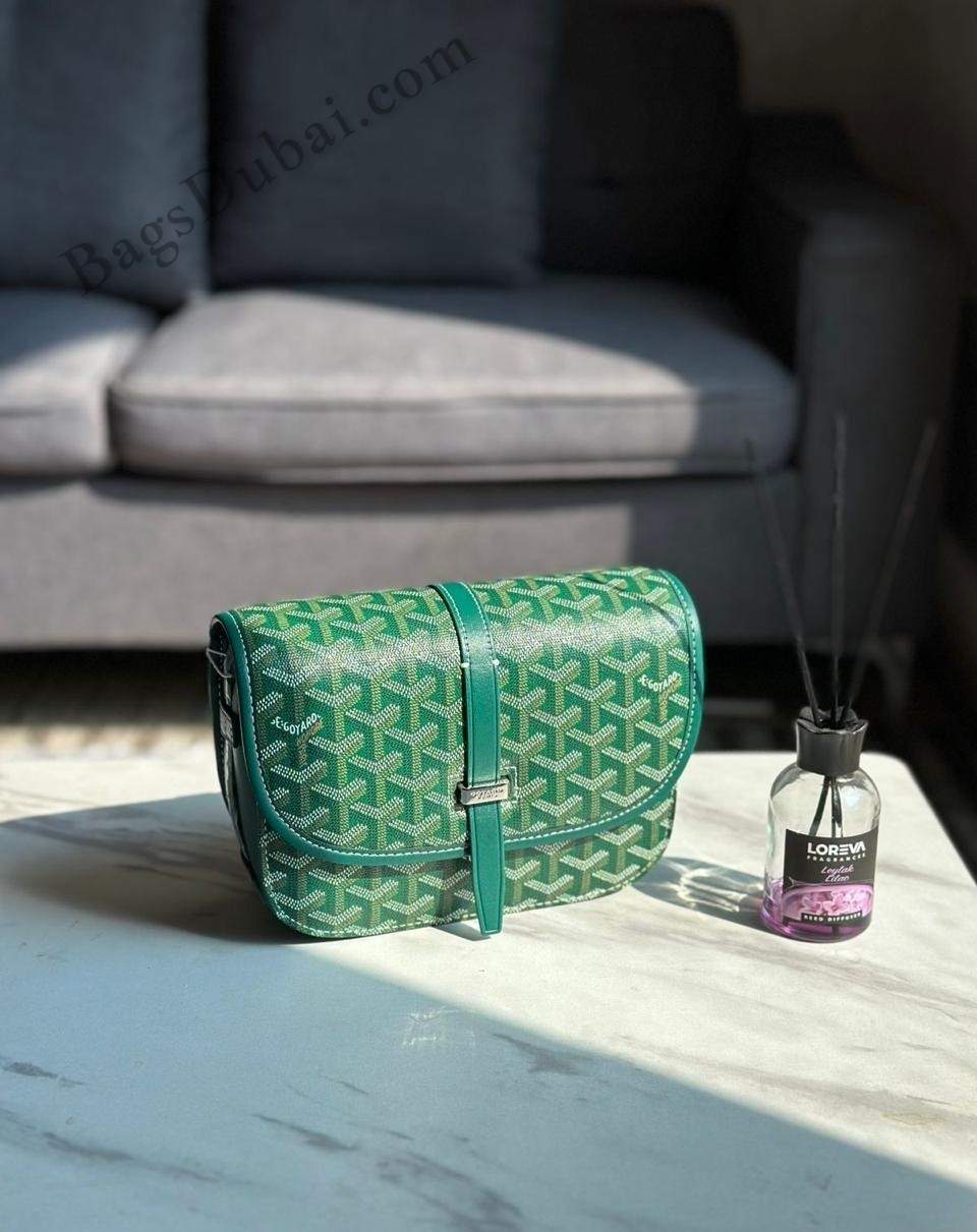 Goyard Bag Belvedere PM Green