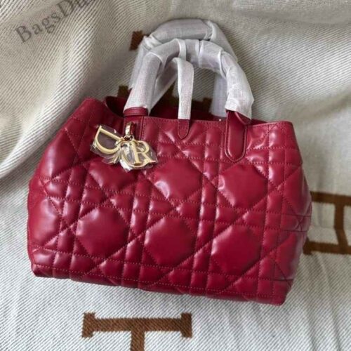 Dior Bag Cannage Toujours Red