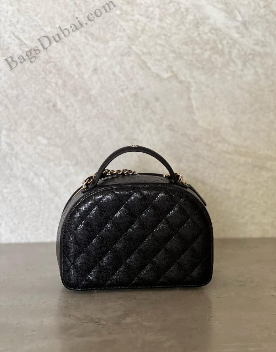 Chanel Vanity Case Chic Riviera Black