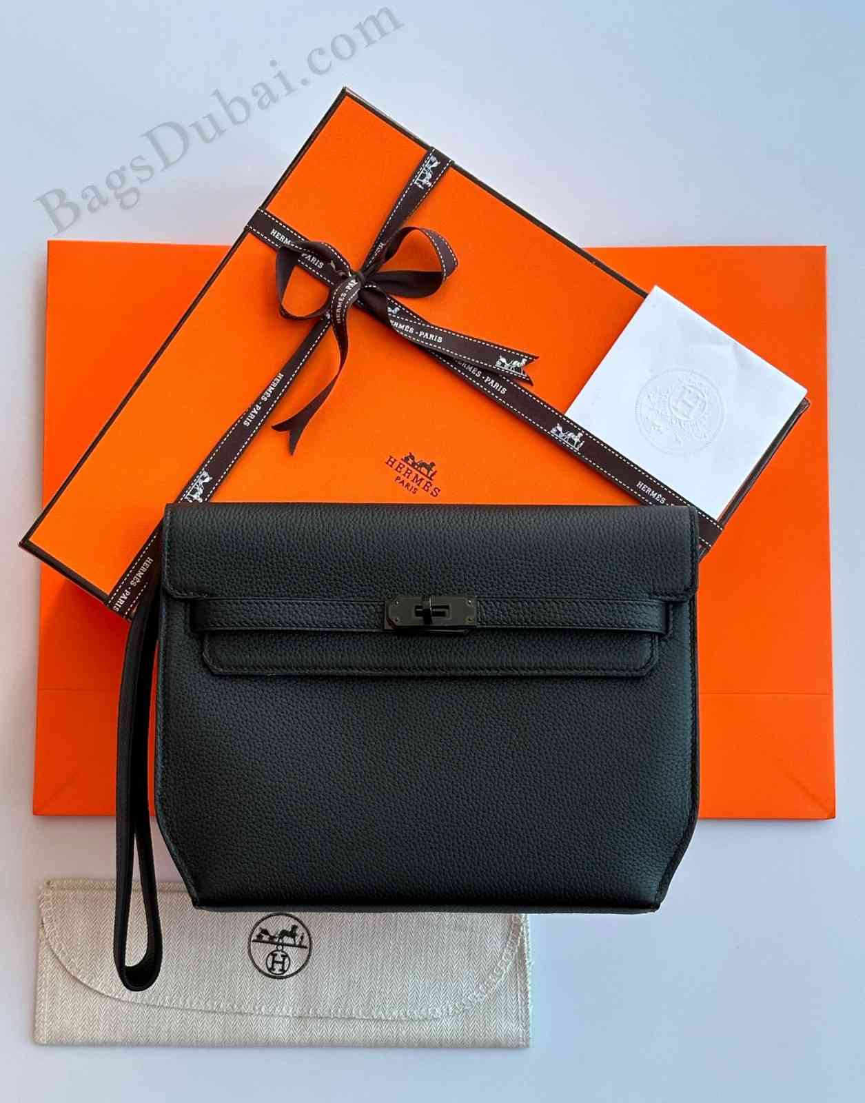 Hermes Kelly Depeches 25 Black