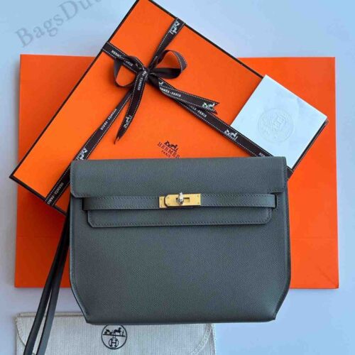 Hermes Kelly Depeches 25 Grey