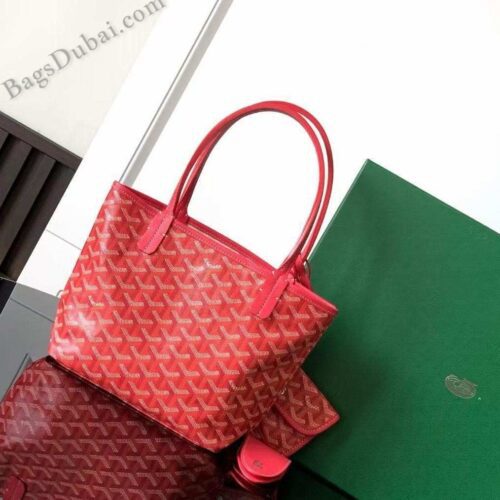 Goyard Mini Anjou Bag Red