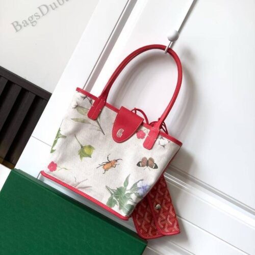 Goyard PM Bag Floral Print Red