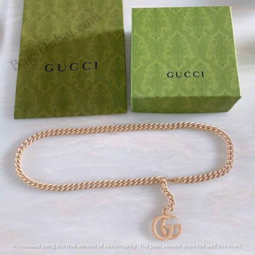 Gucci GG Marmont Belt Brown