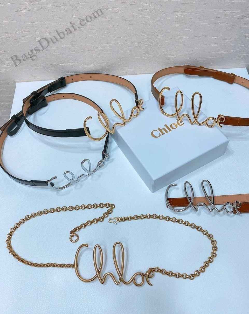 Chloe Belt Iconic Logo