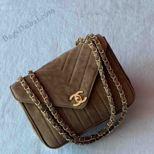Chanel Envelope Flap Bag Beige