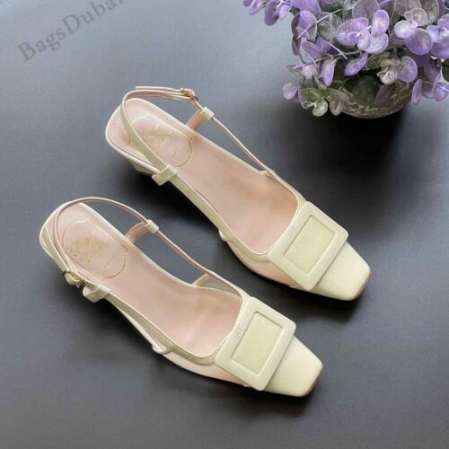 Roger Vivier Belle Vivier Pumps Cream