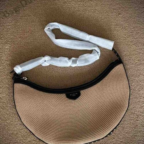 Alaia Bag One Piece Demi Lune Brown