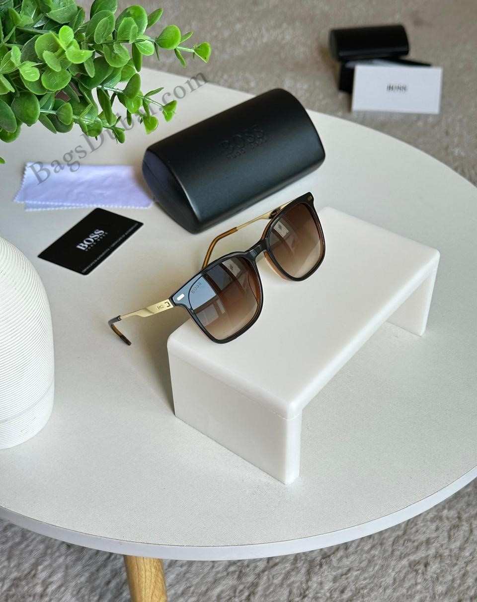 Hugo Boss Sunglasses Acetate Steel Golden