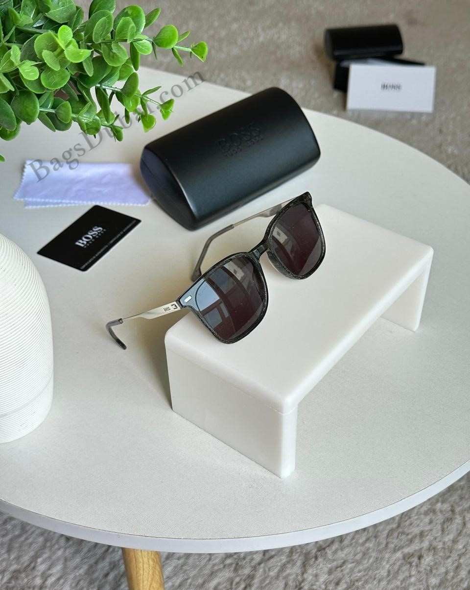 Hugo Boss Sunglasses Acetate Steel Black