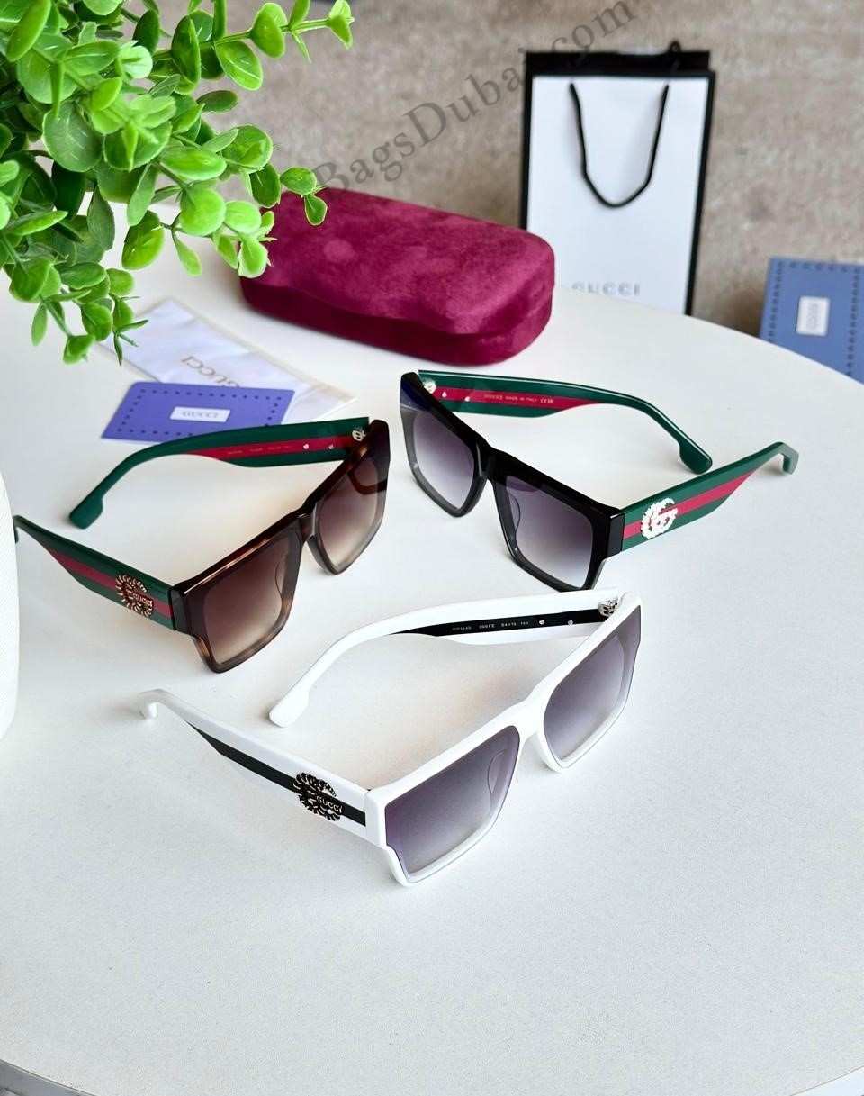 Gucci Square Frame Acetate Sunglasses