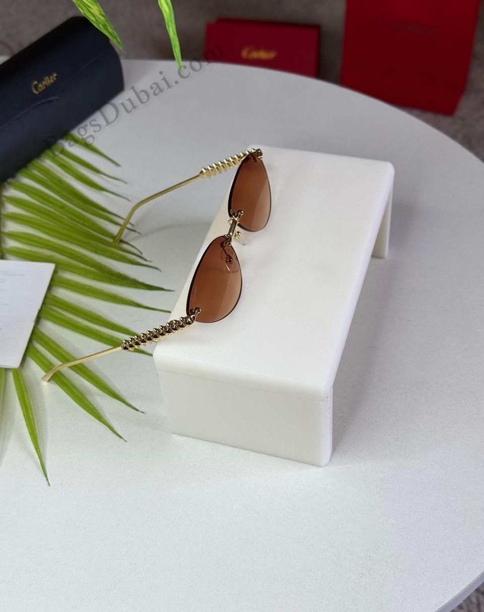 Clash de Cartier Sunglasses Brown